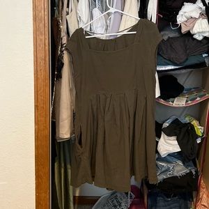 FP Green Flowy Tunic